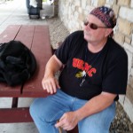 smoke break; as required by law