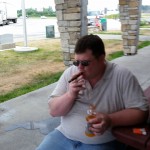 He insists Gatorade and cigars go good together. I'll take his word for it