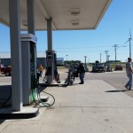 Minnesota gas station and rest stop