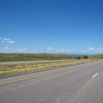 Rest stop in Wyoming