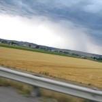 Rain clouds in Montana