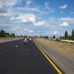 Driving through Montana