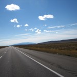 racing to the east coast in Wyoming