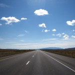 racing to the east coast in Wyoming