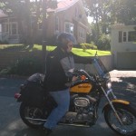 joe driving away